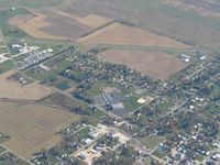 Orleans Airport (7I4) - Looking SE from 4500' - by Bob Simmermon