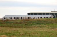 Swansea Airport, Swansea, Wales United Kingdom (EGFH) - Former RAF squadron offices built in 1941.  - by Roger Winser