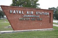 Jacksonville Nas (towers Fld) Airport (NIP) - Sign by static park - by Florida Metal