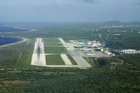 Hato International Airport, Willemstad, Curaçao, Netherlands Antilles Netherlands Antilles (TNCC) - On final to RWY 11 - by Levery