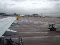 Manchester Airport, Manchester, England United Kingdom (EGCC) - From 20c and sunshine to 5c and rain in 3 hours - by Guitarist