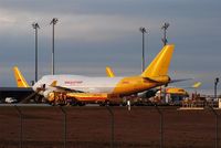 Leipzig/Halle Airport, Leipzig/Halle Germany (EDDP) - Business as usual on big birds apron on DHL Air Hub - by Holger Zengler