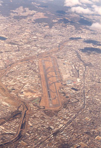 Osaka International Airport (Itami), Itami, Hyogo Japan (ITM) - Photo taken from B747 enroute from ITM to NRT - by Henk Geerlings