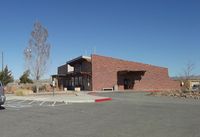 Canyonlands Field Airport (CNY) - the terminal at Canyonlands Field airport, Moab UT - by Ingo Warnecke