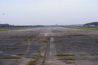 Gamston Airport, Retford, England United Kingdom (EGNE) - view down Runway 03/21 - by Chris Hall