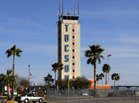 Tucson International Airport (TUS) - Control Tower, Tucson, Arizona (KTUS) - by Thomas P. McManus