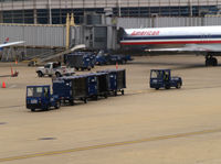 Ronald Reagan Washington National Airport (DCA) - Blue bagage cart 626 - by Ronald Barker