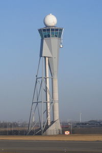 Amsterdam Schiphol Airport, Haarlemmermeer, near Amsterdam Netherlands (EHAM) - The remote tower between the Polderbaan (18R/36L) and Zwanenburgbaan (18C/36C) runways - by Chris Hall