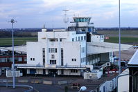 Birmingham International Airport, Birmingham, England United Kingdom (EGBB) - The old tower and terminal at Birmingham - by Chris Hall