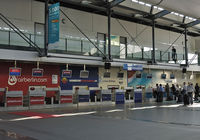 Saarbrücken Airport, Saarbrücken Germany (EDDR) - Check-in counter at EDDR/SCN. - by Wilfried_Broemmelmeyer
