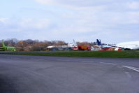 Lasham Airfield Airport, Basingstoke, England United Kingdom (EGHL) - Airliners stored at ATC Lasham - by Chris Hall