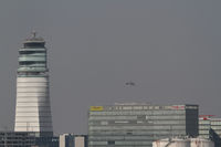 Vienna International Airport, Vienna Austria (LOWW) - Vie Tower and a helicopter of the Police. - by Thomas Ranner