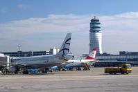Vienna International Airport, Vienna Austria (LOWW) - During the cold war Vienna airport used to be the main gate to Eastern Europe. - by Jean M Braun