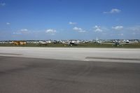 Lakeland Linder Regional Airport (LAL) - Sun N Fun looking northwest - by Florida Metal