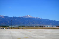 City Of Colorado Springs Municipal Airport (COS) - Pikes Peak from COS - by Ronald Barker