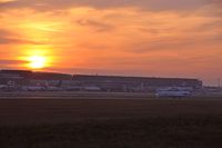 Vienna International Airport, Vienna Austria (LOWW) - Sunrise over Skylink - by Dietmar Schreiber - VAP