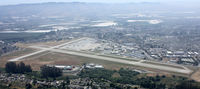 Watsonville Municipal Airport (WVI) - Watsonville airport from the air. - by Ted Ziemba
