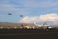 Reno/stead Airport (RTS) - Ramp action at the Reno NCAR 2011 - by Nick Taylor