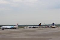 Düsseldorf International Airport, Düsseldorf Germany (EDDL) - Apron for smaller aircrafts..... - by Holger Zengler