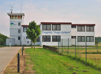 Dessau Airport - The small Terminal of Dessau Airport. - by Wilfried_Broemmelmeyer