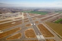 Chino Airport (CNO) - Looking to the north east - by Nick Taylor