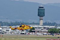Vancouver International Airport, Vancouver, British Columbia Canada (YVR) - Canadian Coast Guard helicopter at YVR - by metricbolt