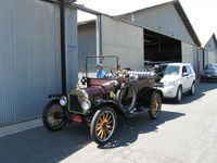 Santa Paula Airport (SZP) - First Sunday Aviation Museum of Santa Paula Open House & Fly-In invites car clubs-this is a restored Ford Model T Phaeton from a California Model T Club.  - by Doug Robertson