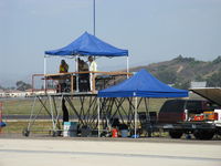 Camarillo Airport (CMA) - 2012 Wings Over Camarillo Airshow Announcer's elevated Booth - by Doug Robertson