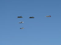 Camarillo Airport (CMA) - Navions in formation flight over 26, Wings Over Camarillo Airshow 2012 - by Doug Robertson