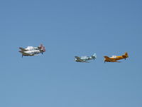 Camarillo Airport (CMA) - Condor Squadron in formation flight over 26, Wings Over Camarillo Airshow 2012. - by Doug Robertson