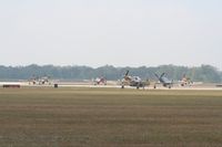 Willow Run Airport (YIP) - Mustangs returning - by Florida Metal