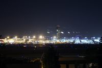 Los Angeles International Airport (LAX) - Shot from Imperial Hill at night - by Jonathan Ma