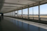 Perth International Airport - Viewing area, Int'l terminal - by Mir Zafriz