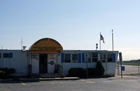 Lakewood Airport (N12) - This modest terminal serves the sizeable Lakewood Airport. - by Daniel L. Berek