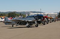Charles M. Schulz - Sonoma County Airport (STS) - Mustangs at Wings over Wing Country airshow - by Timothy Aanerud