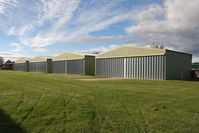 X5FB Airport - New hangars at Fishburn Airfield UK, October 2012. - by Malcolm Clarke