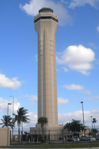 Miami International Airport (MIA) - MIA air traffic control tower - by A.D. Solov
