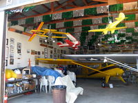 Santa Paula Airport (SZP) - Aviation Museum of Santa Paula. The Quinn Museum Hangar. - by Doug Robertson