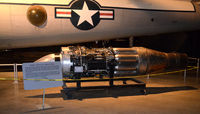 Wright-patterson Afb Airport (FFO) - J47-GE-27 jet engine at AF Museum - by Ronald Barker
