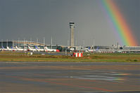 Oslo Airport, Gardermoen, Gardermoen (near Oslo), Akershus Norway (ENGM) - What a rainbow (: - by Phil Greiml