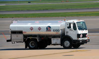 Ronald Reagan Washington National Airport (DCA) - Fuel truck 6100 - by Ronald Barker