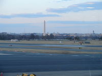 Ronald Reagan Washington National Airport (DCA) - View of the Washington DC skyline from Reagan National  - by Jim Donten