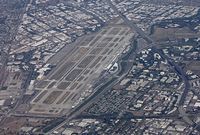 Norman Y. Mineta San Jose International Airport (SJC) - KSJC from the air.  - by Ted Ziemba