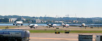 Ronald Reagan Washington National Airport (DCA) - Line up for takeoff - by Ronald Barker