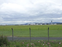 Edinburgh Airport, Edinburgh, Scotland United Kingdom (EGPH) - British airways A320,Lufthansa A320 & A Flybe Dash 8Q-402 Taxi to runway 24 - by Mike stanners