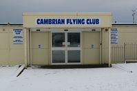 Swansea Airport, Swansea, Wales United Kingdom (EGFH) - Cambrian Flying Club HQ at Swansea Airport. - by Roger Winser