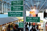 Tegel International Airport (closing in 2011), Berlin Germany (EDDT) - Distance readings in Terminal A..... - by Holger Zengler