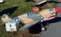 Culpeper Regional Airport (CJR) - Scale P-40 RC flown at the Culpeper Air Fest 2012 - by Ronald Barker