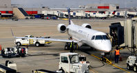 Hartsfield - Jackson Atlanta International Airport (ATL) - United Express Aircraft at gate - by Ronald Barker