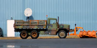 Culpeper Regional Airport (CJR) - Large truck with snow plow to clear airfield - by Ronald Barker